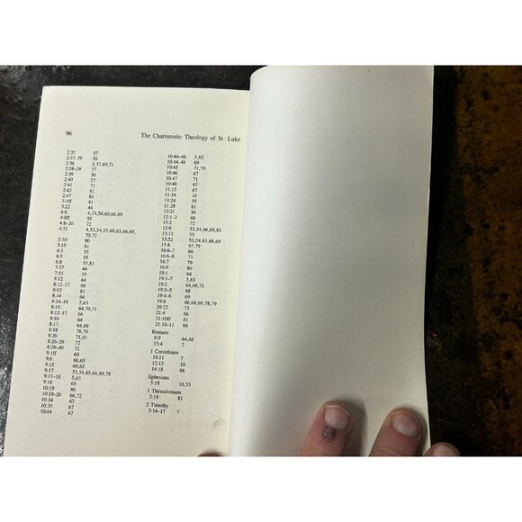 The Charismatic Theology of St. Luke Book By Roger Stronstad Paperback 1990 - Picture 4 of 5